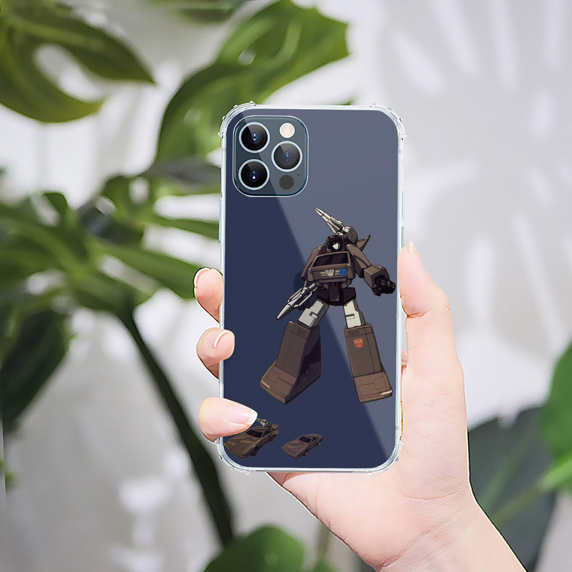 （画像用）  【iPhone 12シリーズ対応】透明スマホケース（クリアソフトケース）